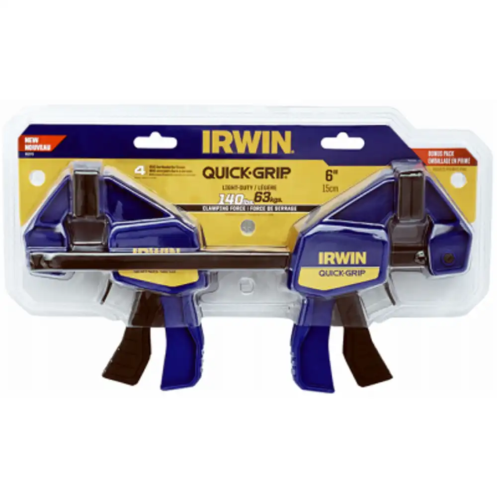 quick-grip mini bar clamps, 4-pk. 6 in.