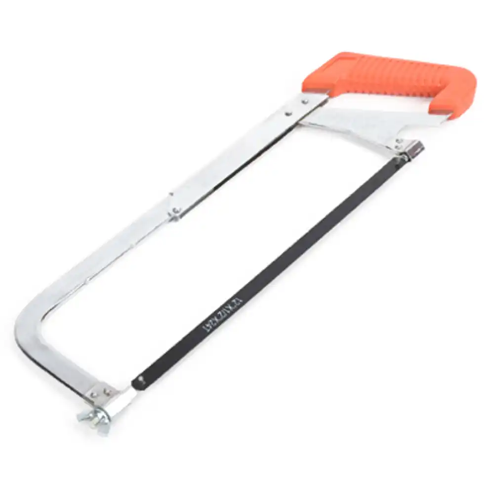 hacksaw, heavy-duty steel frame, 12 in.