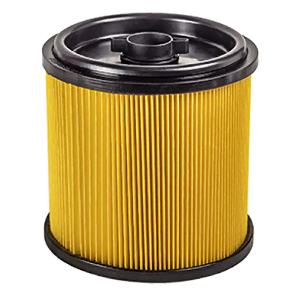 standard cartridge filter & retainer, fits 5 to 16 gallon wet/dry vacs