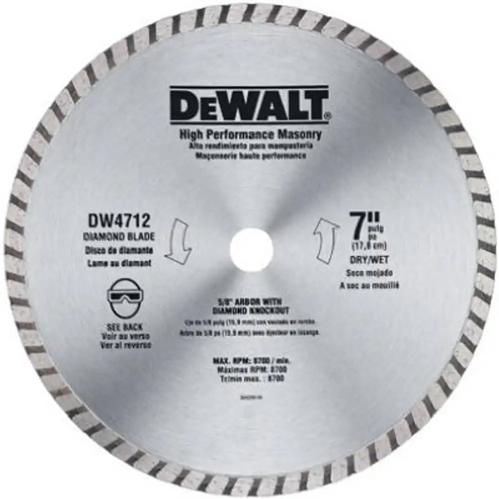 masonry blade high performance, 7 in.
