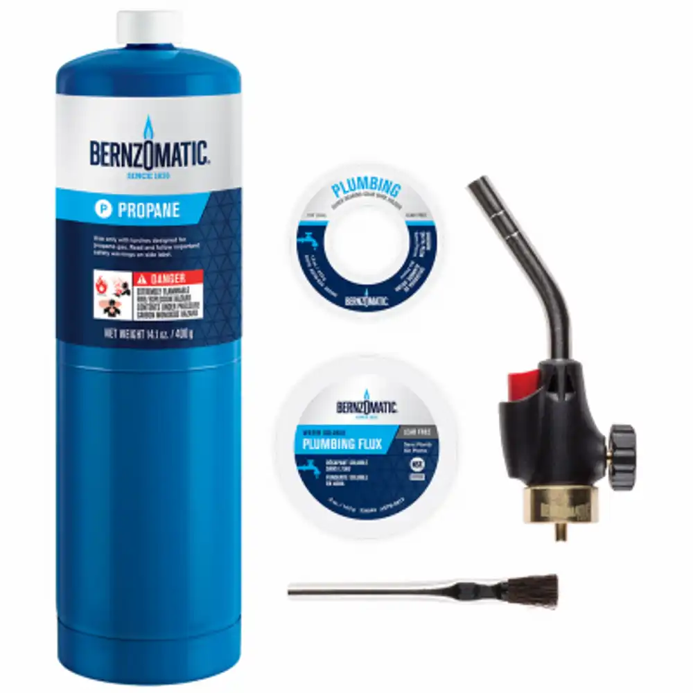 basic plumbers torch kit trigger start