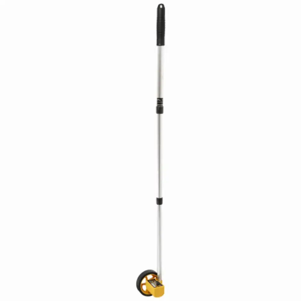 1-ft. measuring wheel, telescoping handle