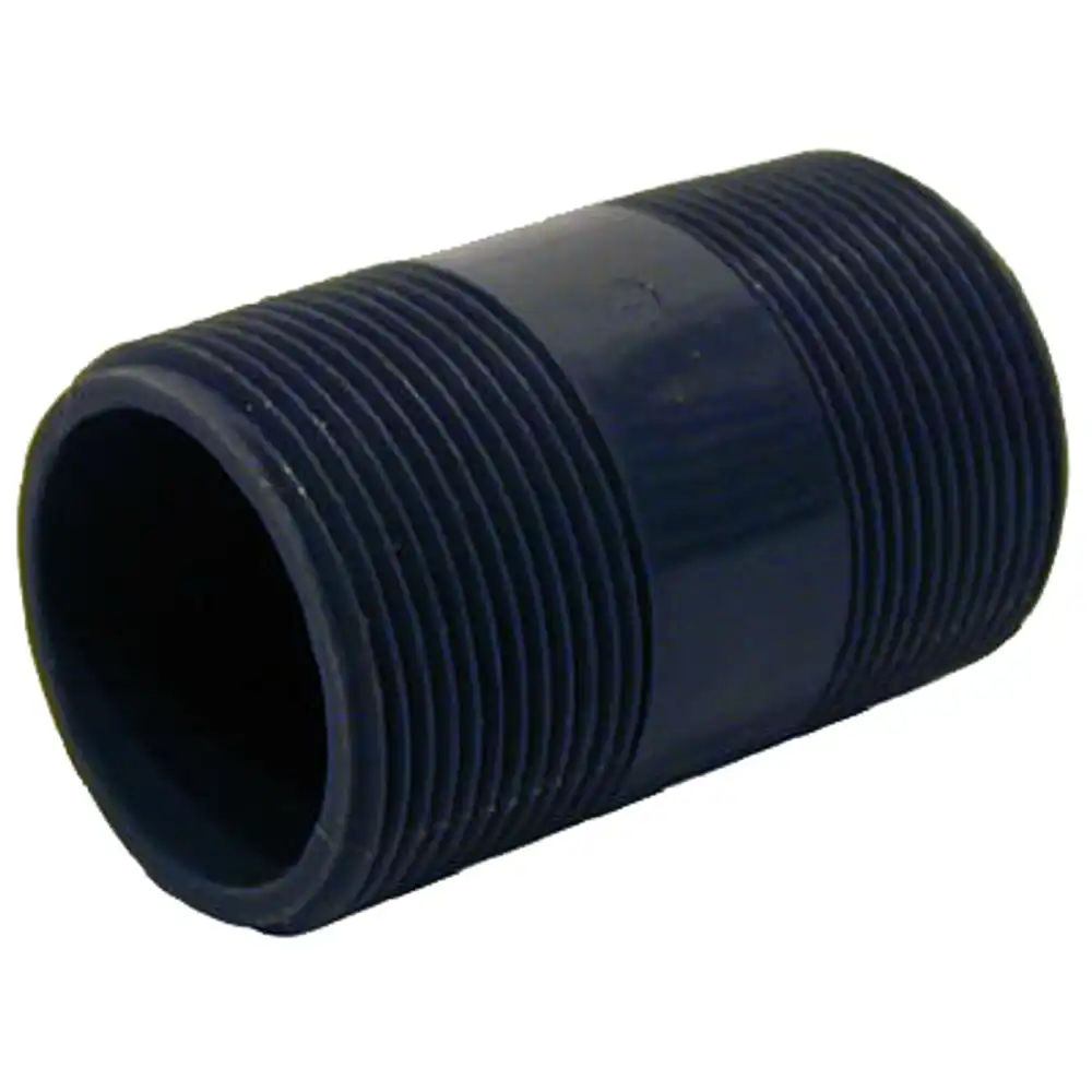 schedule 80 pvc pipe nipple, 1 x 12 in.