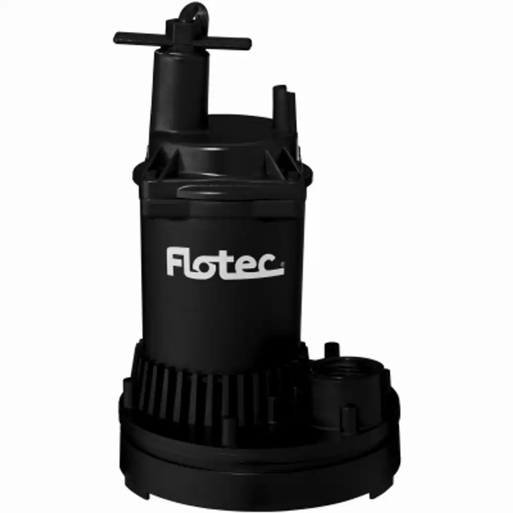 flotec water removal utility pump, 1/6 hp