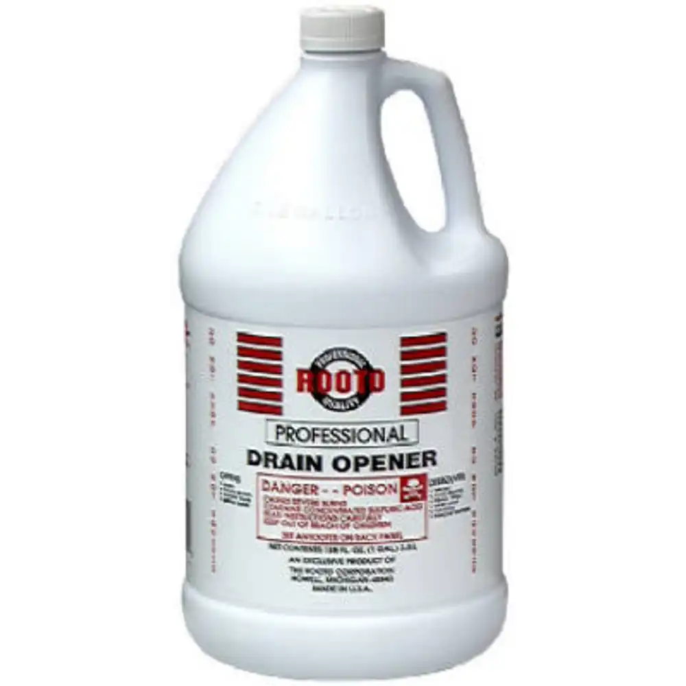 drain opener, sulfuric acid, 1-gal.
