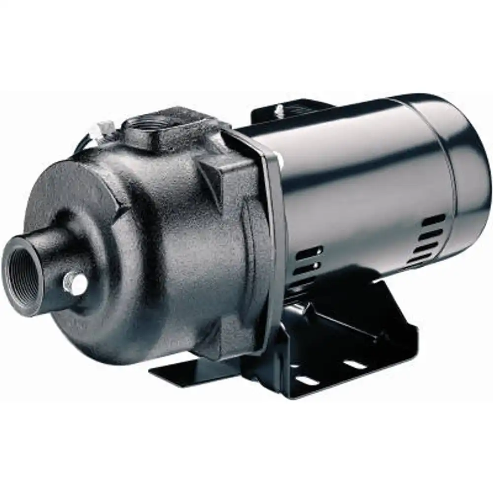 shallow well jet pump, .5-hp motor, 115/230v, 8.2-gpm