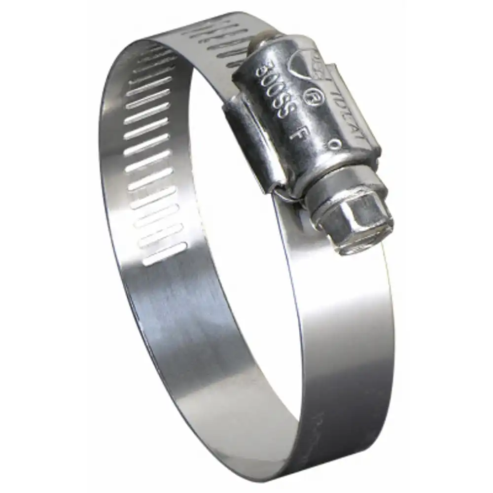 hose clamp, marine grade, stainless steel, 4 x 6 in.