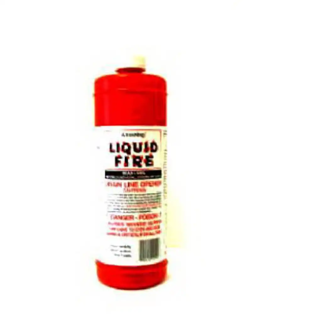 liquid fire drain line opener, 32 oz.