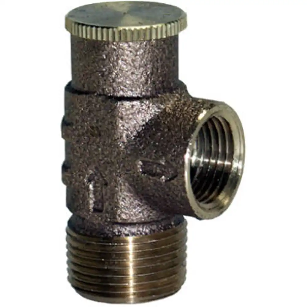 pressure relief valve, 1/2 in.