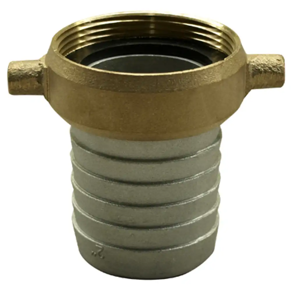 aluminum short shank, female, 2-in.