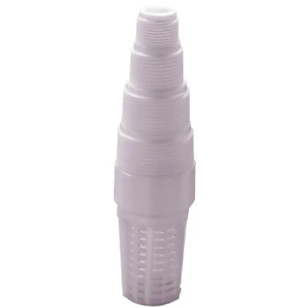 foot valve, plastic, 3/4 to 1-1/2-in.