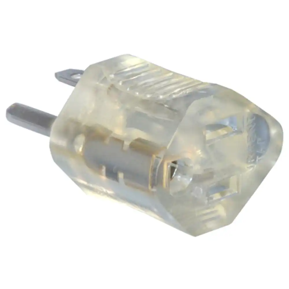 clear lighted-end grounding adapter