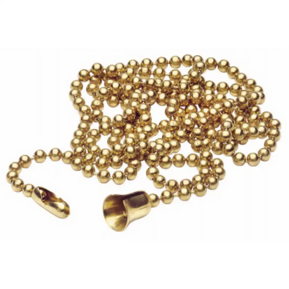 3ft brass pull chain