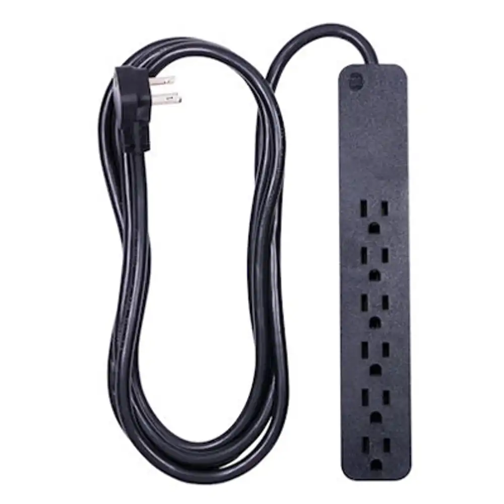 6-outlet surge protector, 1560 joules, 8-ft. cord