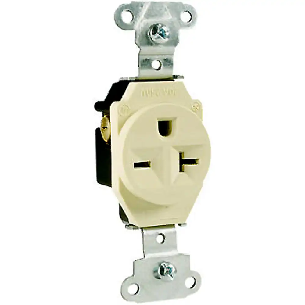 pass & seymour 20a heavy-duty single outlet