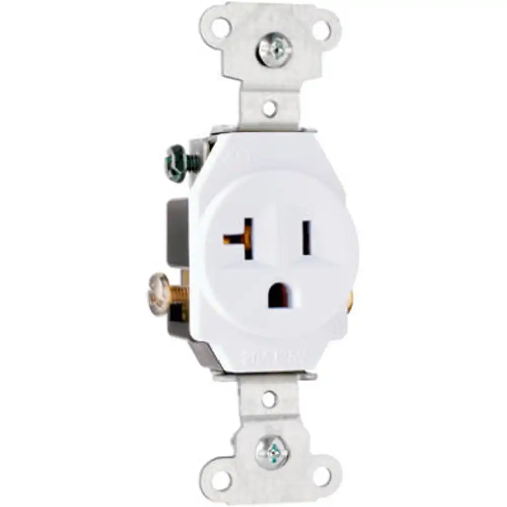 pass & seymour 20a heavy-duty single outlet