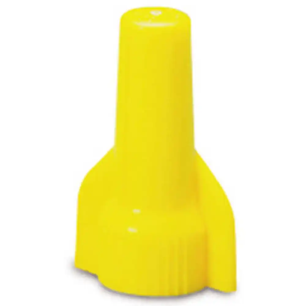 wing-gard wire connector, screw-on, 18-12 awg, yellow, 6-pk.