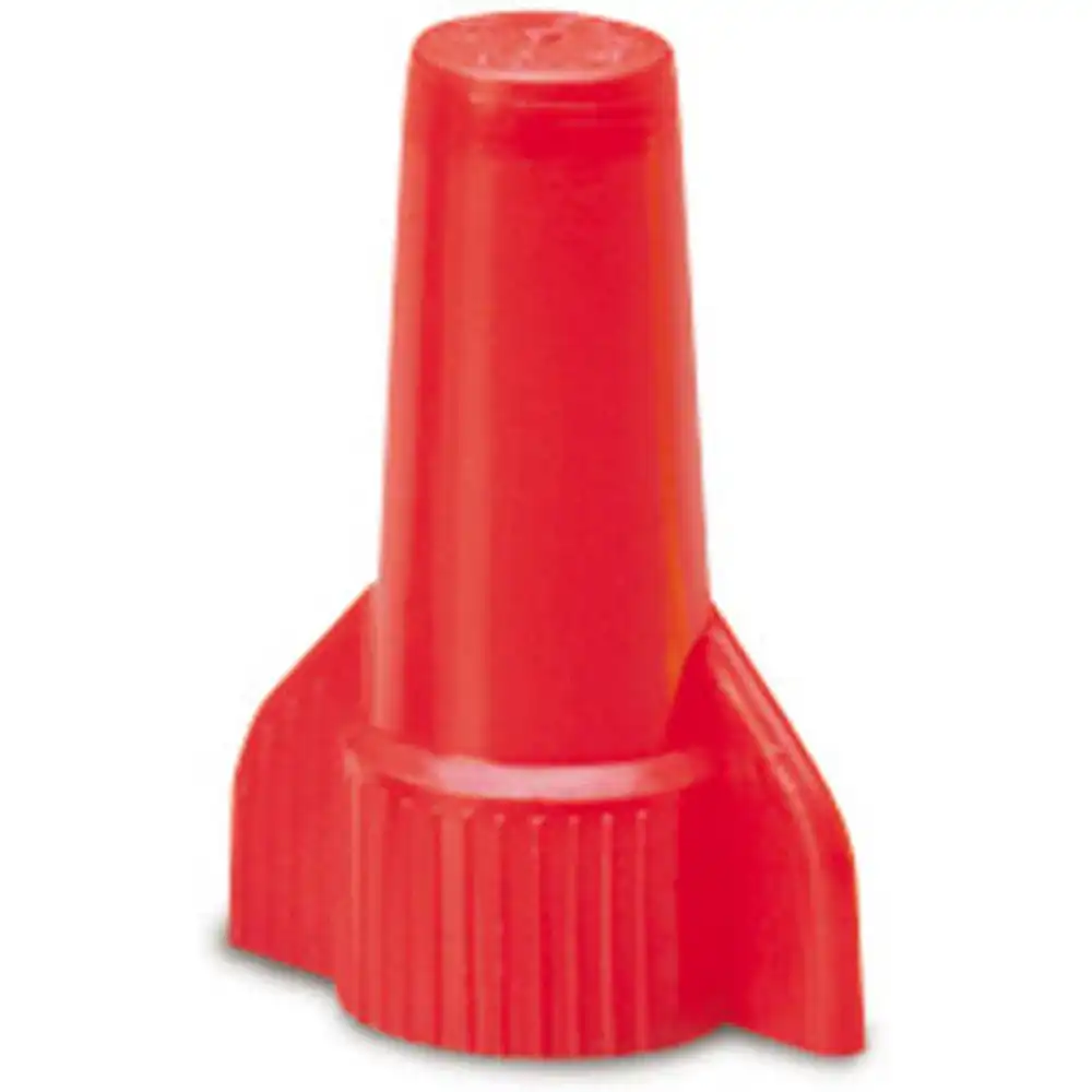 wing-gard wire connector, screw-on, 18-10 awg, red, 6-pk.
