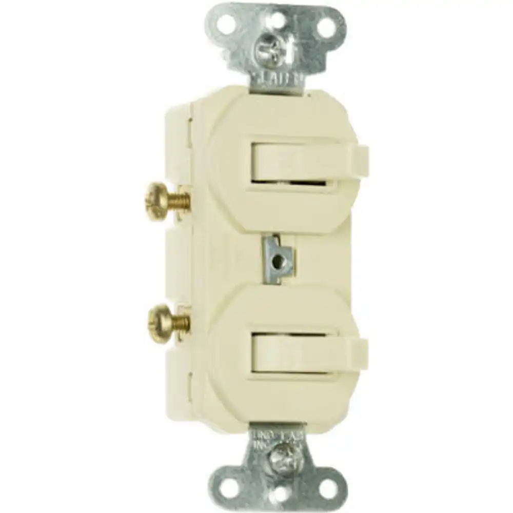 pass & seymour 15a 120/277v combination 2 switch