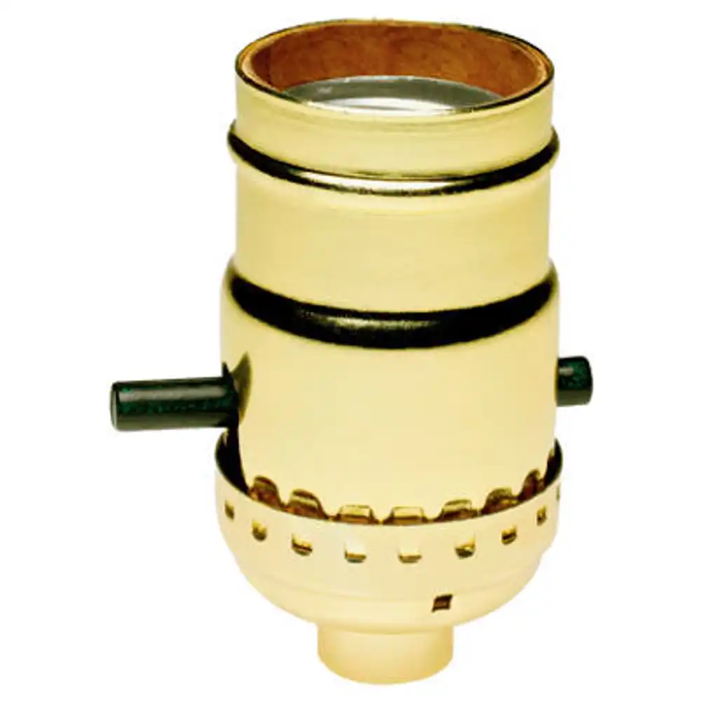 pass & seymour incandescent metal shell medium base lampholder, 660-watt, 250-volt