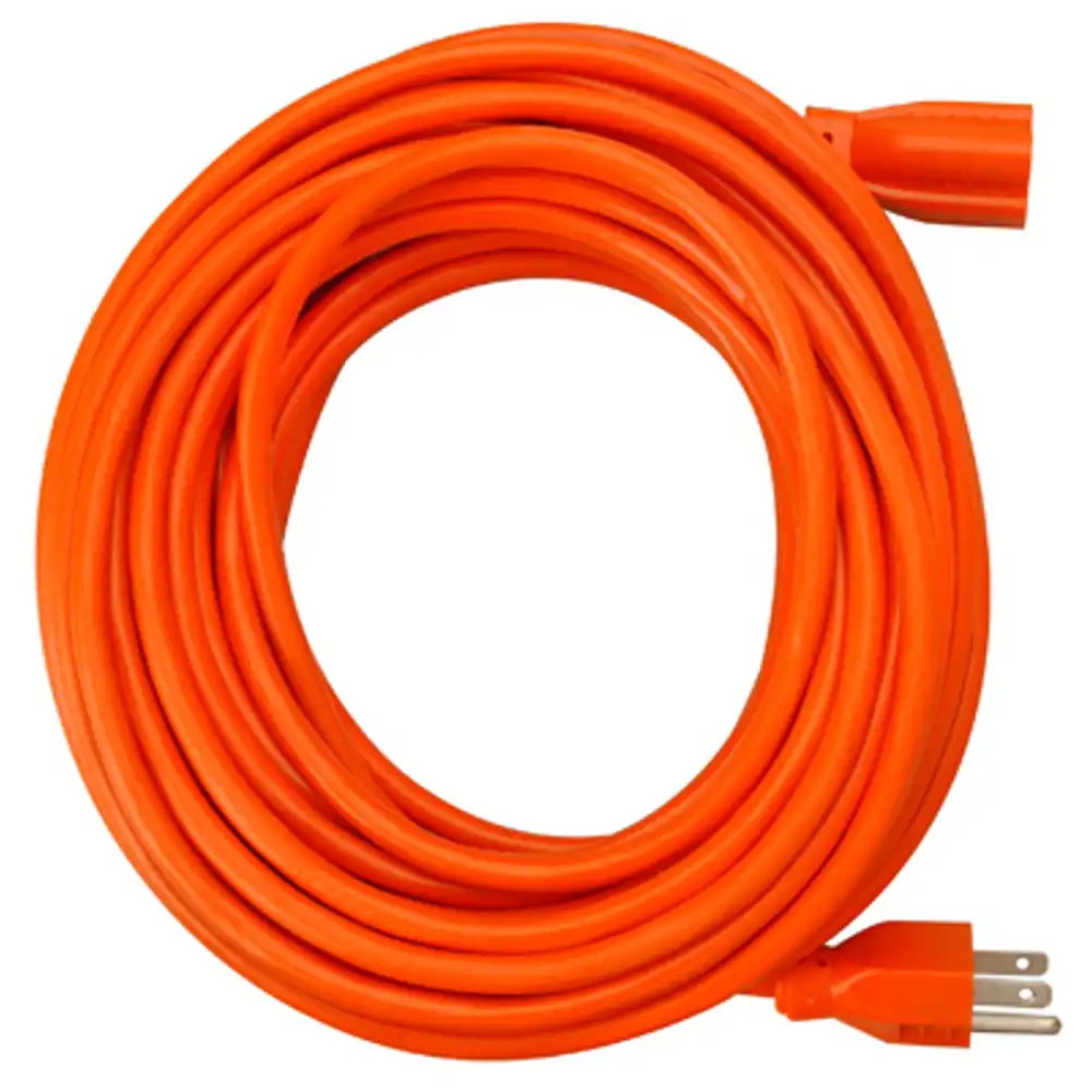 extension cord, 16/3 sjtw orange round vinyl, 100 ft.