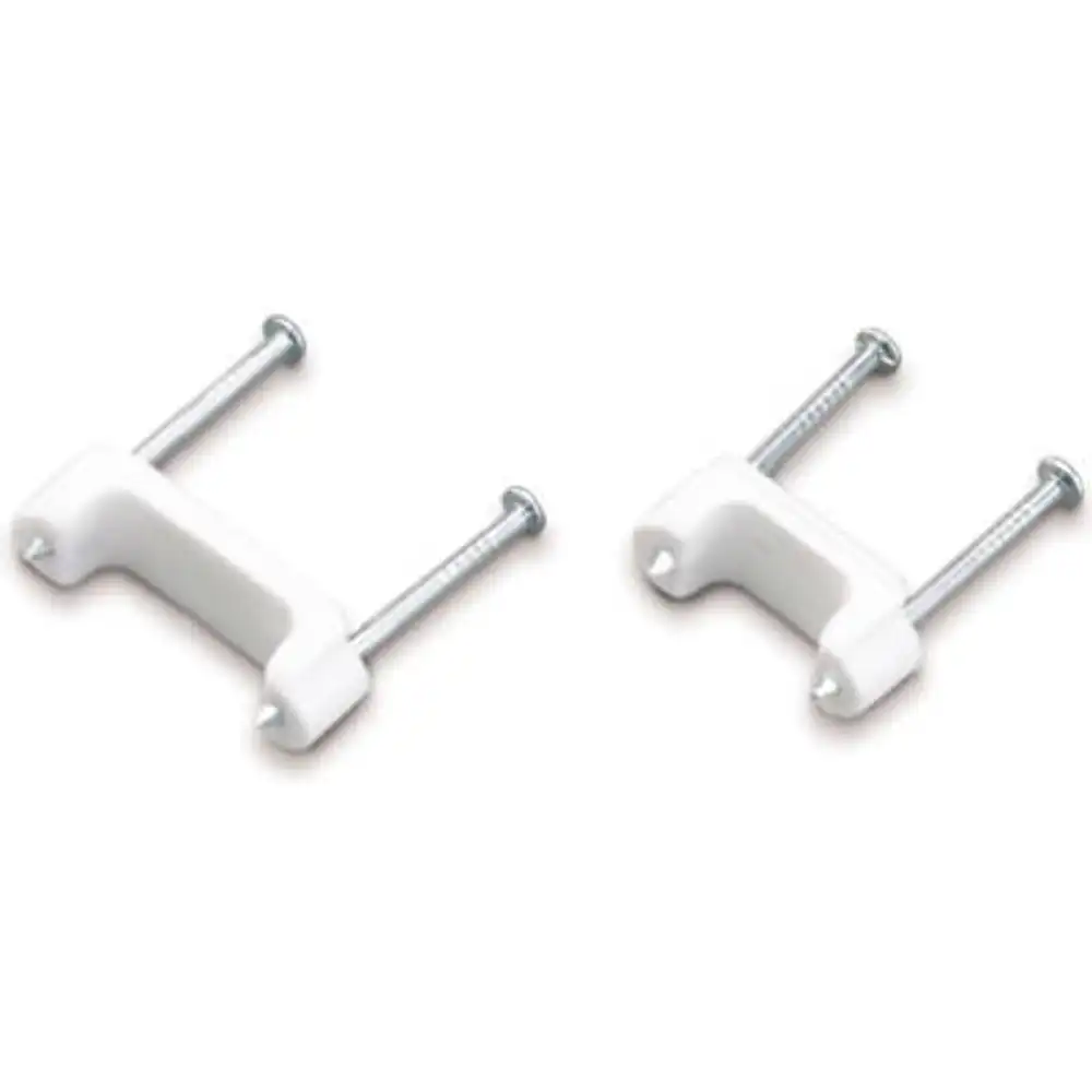 plastic non-metallic cable staple, 50-pk., 0.5-in.