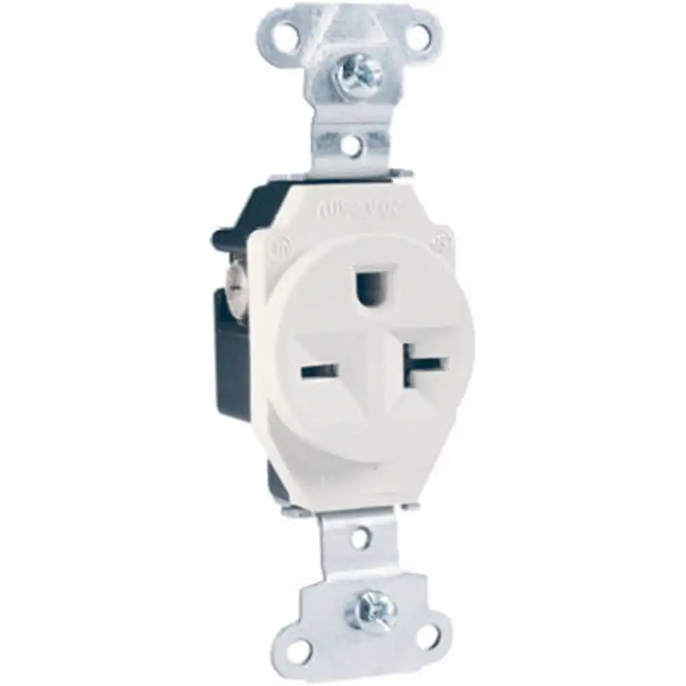 pass & seymour 20a heavy-duty single outlet