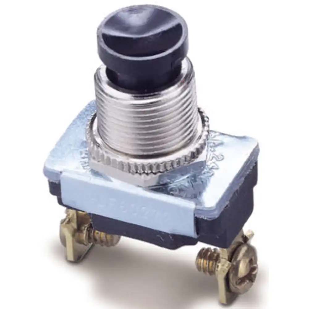 6a single-pole/single-throw push button switch