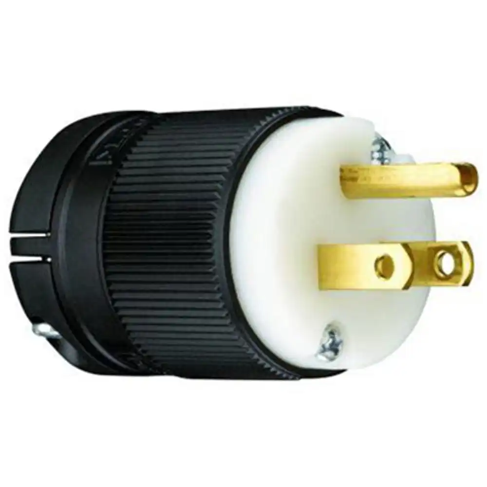 pass & seymour straight blade plug, 15-amp 125-volt