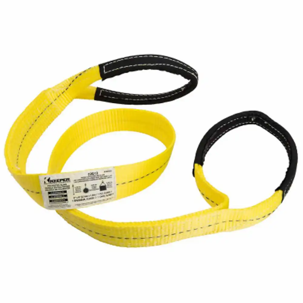 lift sling, 1-ply, flat loop, 2 in. x 6 ft.