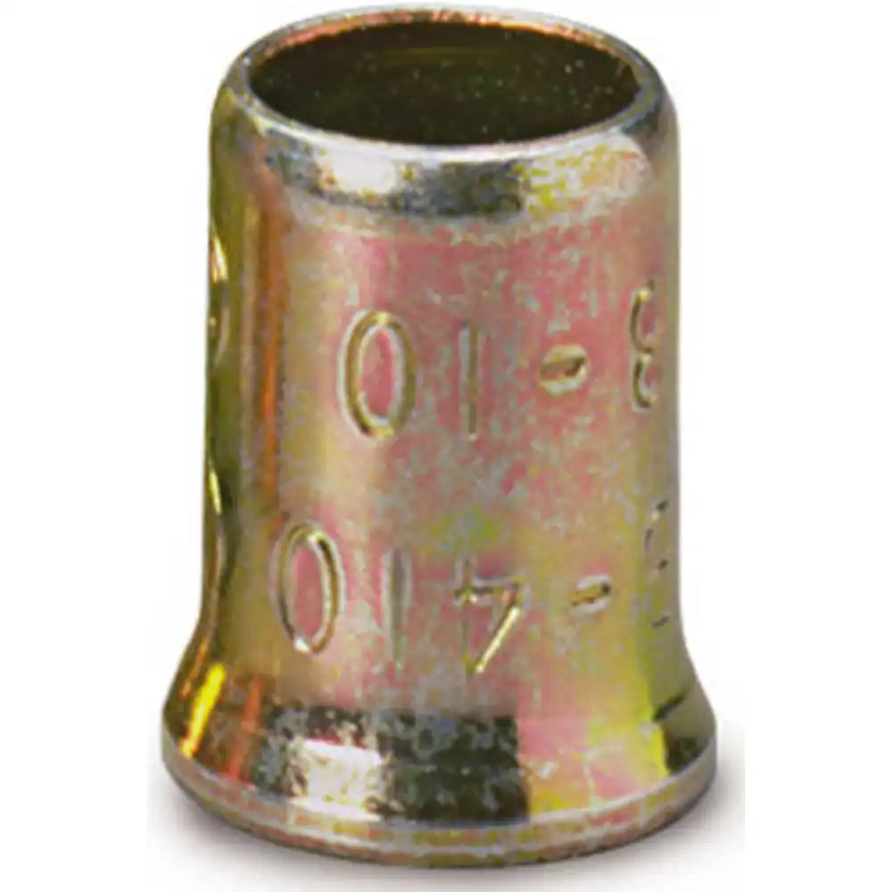 crimp sleeve connector, solderless, 12-pk.