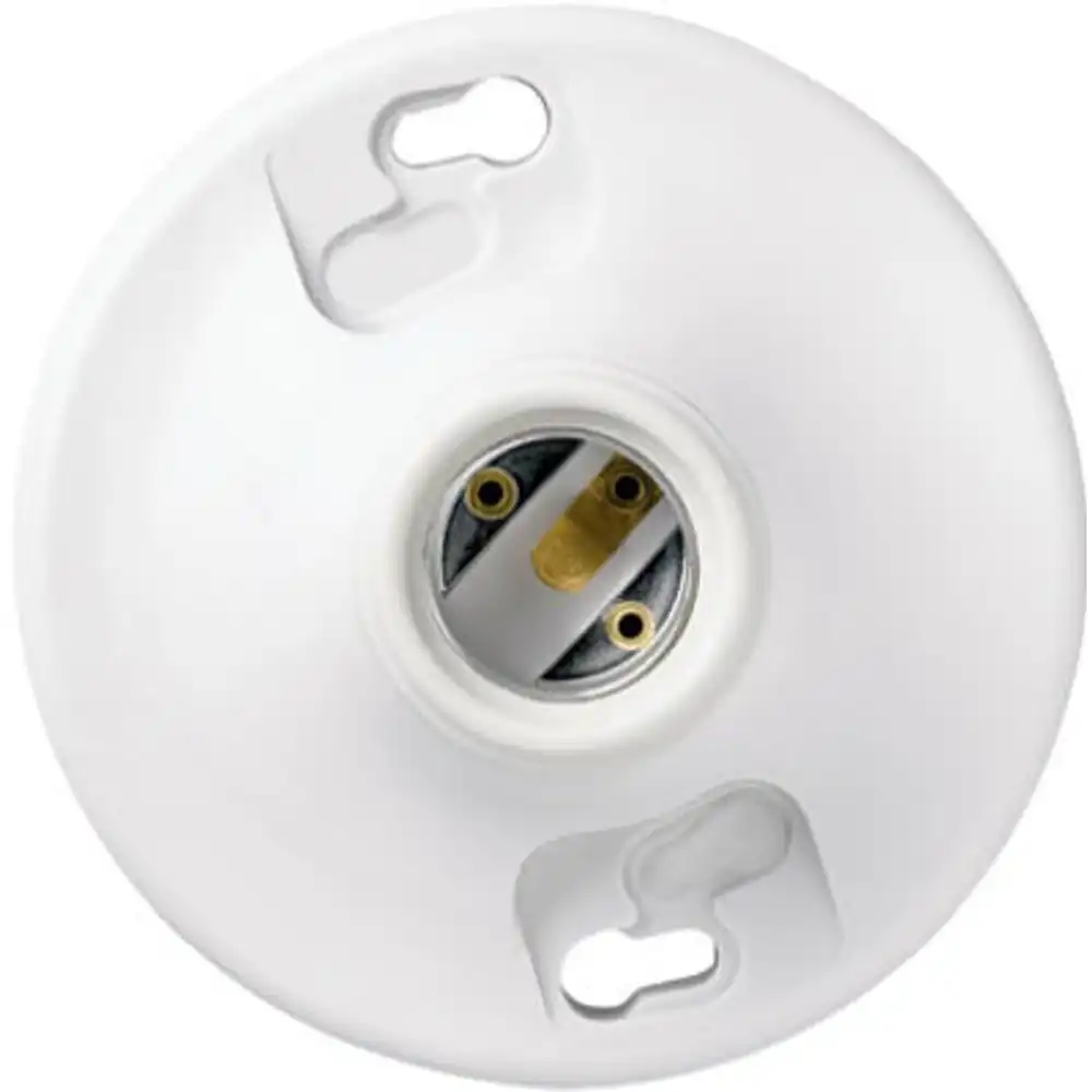 pass & seymour plastic keyless lampholder, 250v