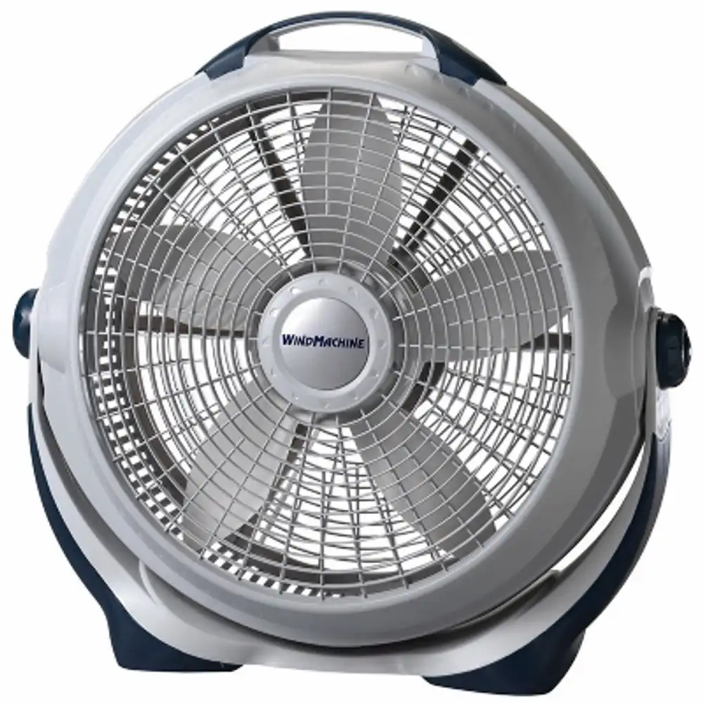 wind machine fan, 360-degree rotation, 20 in.
