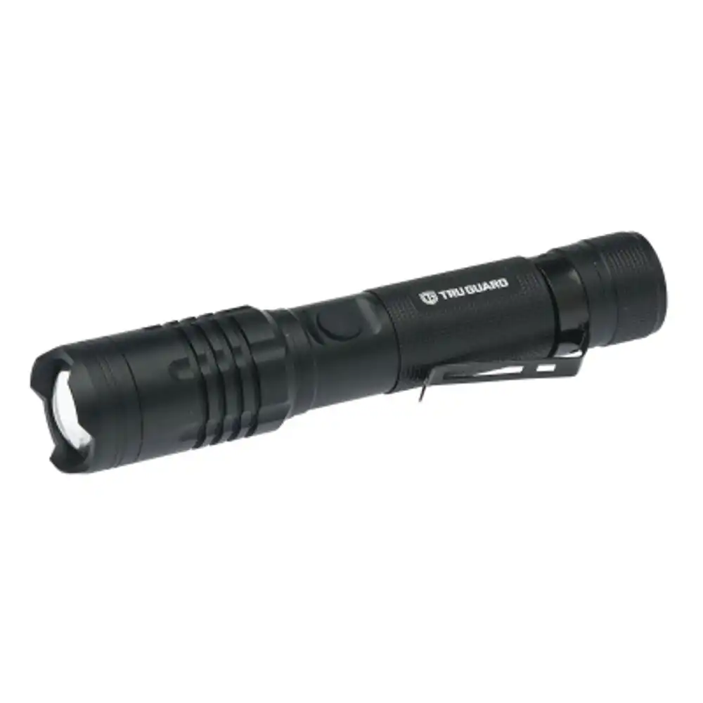 rechargeable tactical flashlight w/ powerbank, 1000 lumen
