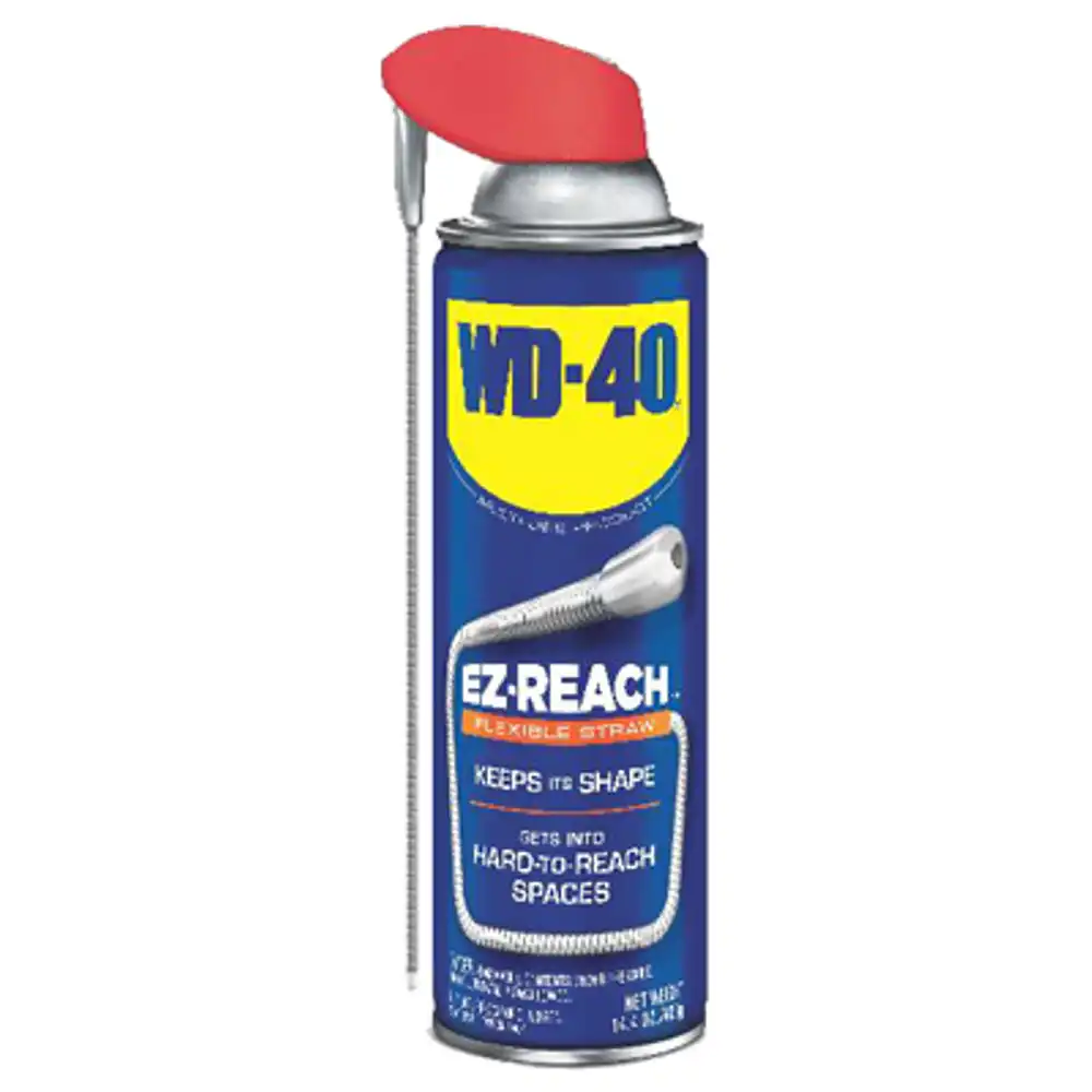 multi-use lubricant spray, ez reach flexible straw, 14.4 oz.