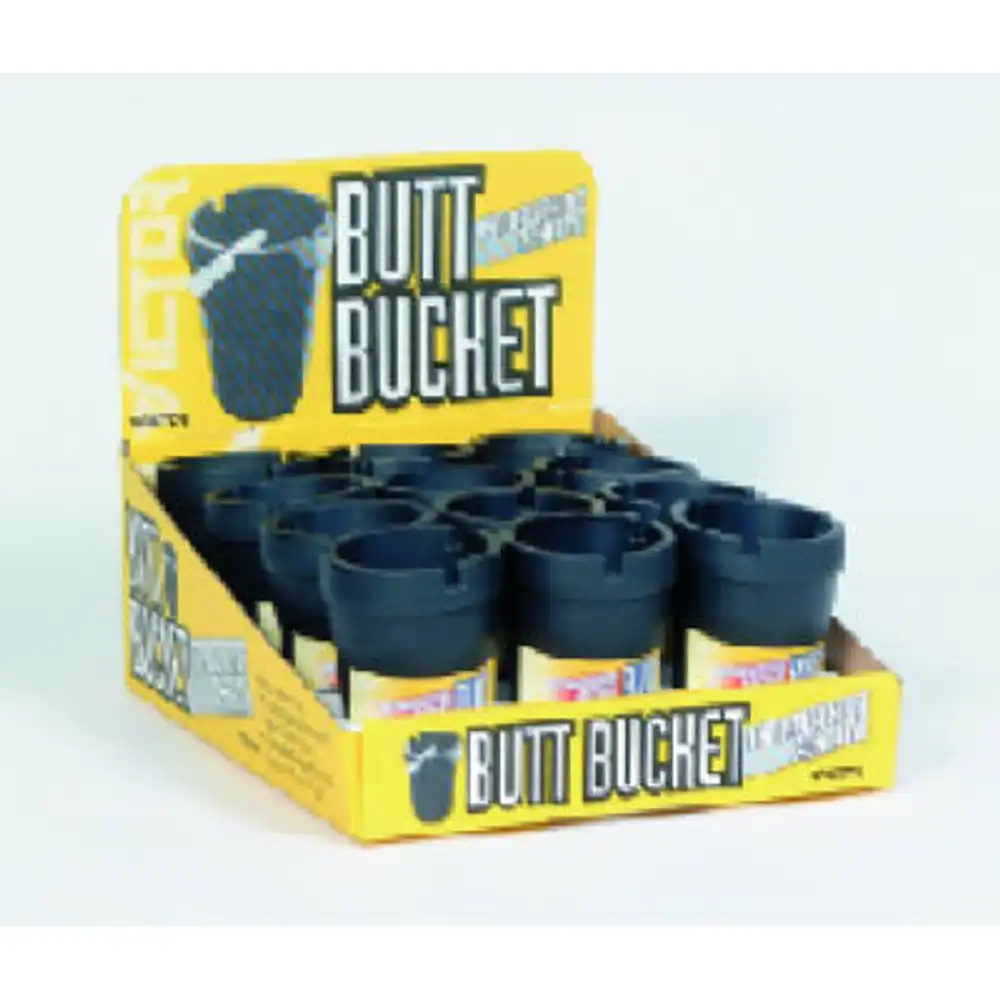 extinguishing ashtray butt bucket