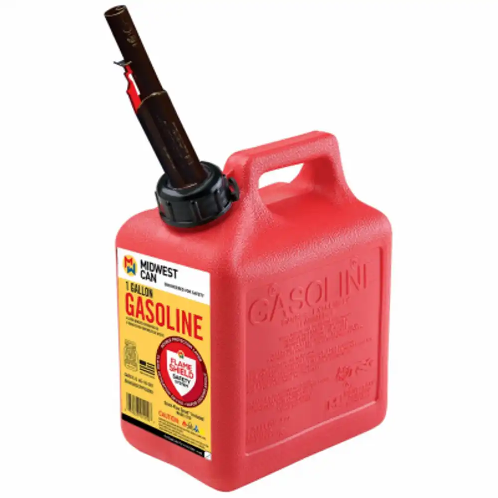 gas can, gas & oil mix, 1 gallon