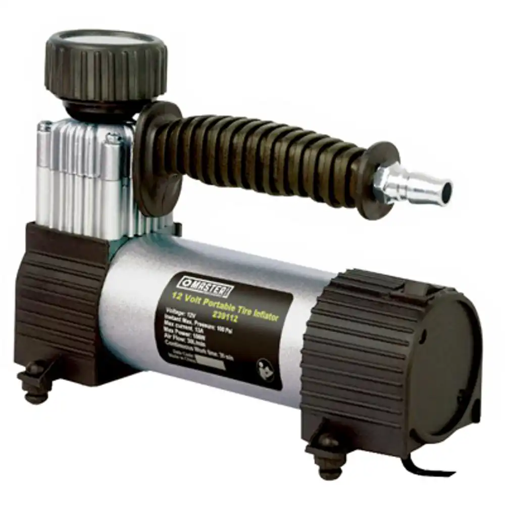 portable tire inflator, 100 psi, 12-volt