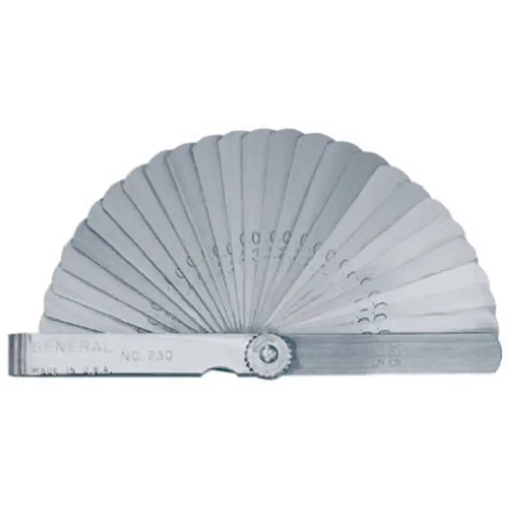 26-leaf feeler gauge