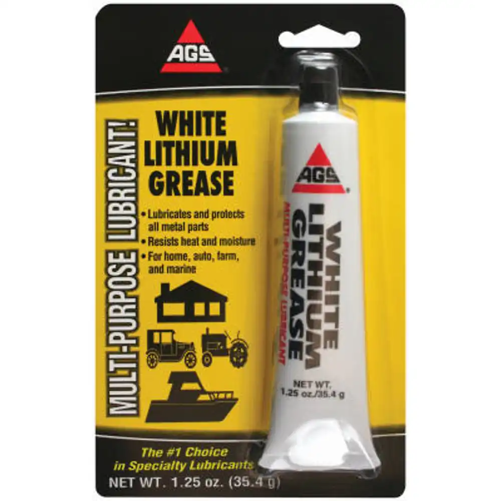 white lithium grease, 1.25 oz.