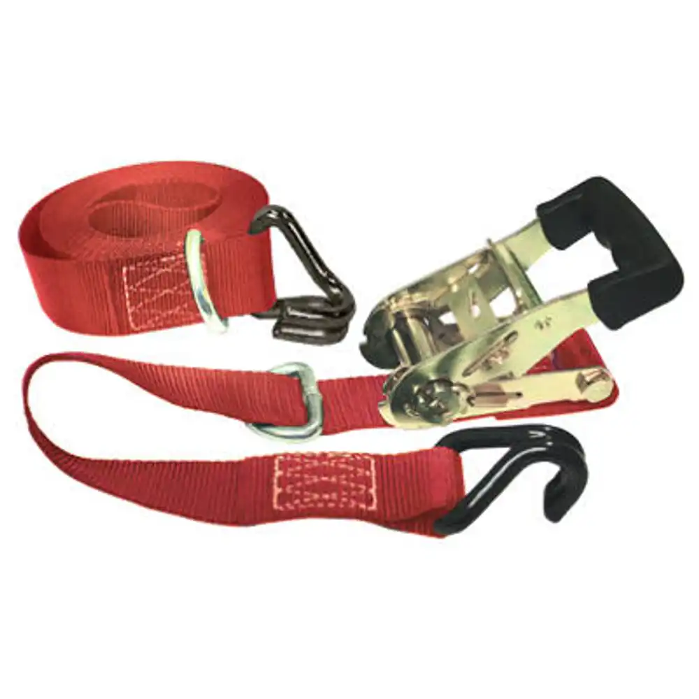 padded ratchet tie down, 14 ft.