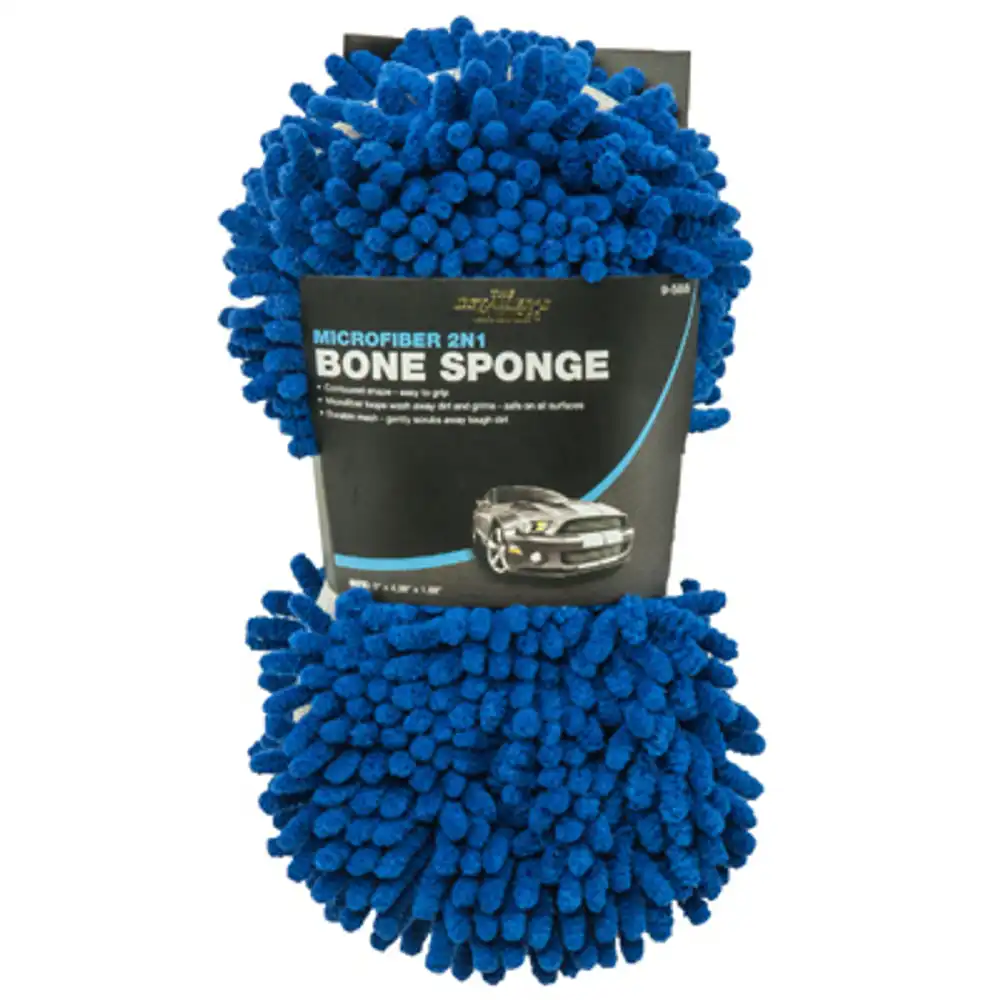 microfiber sponge, double-sided