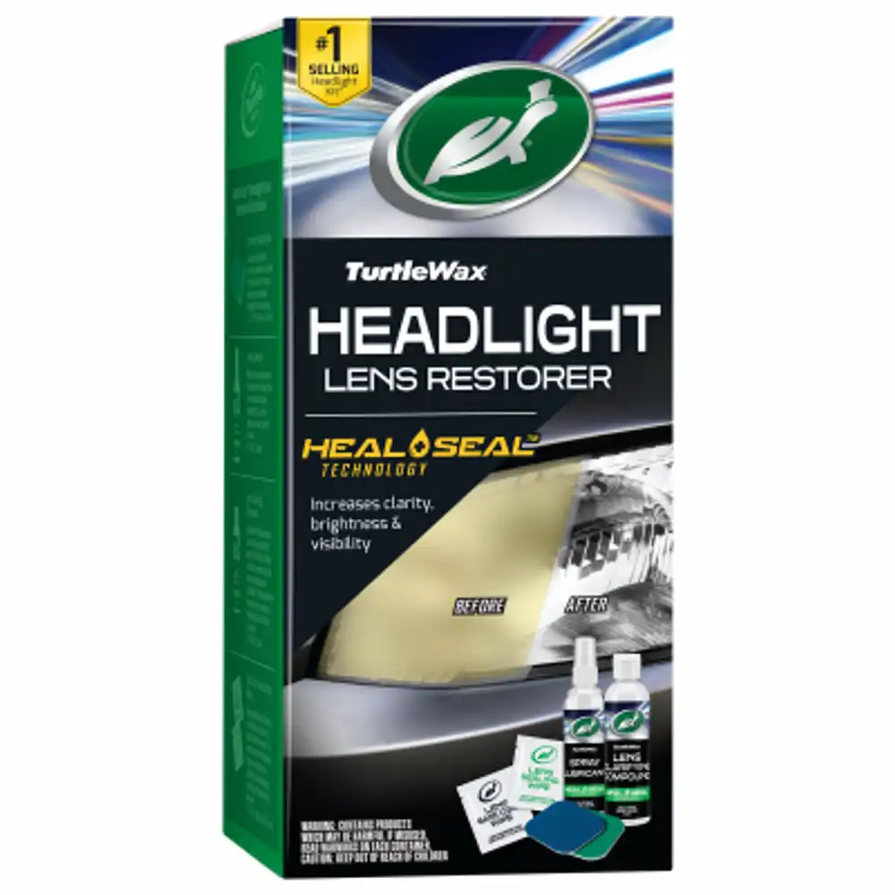 headlight lens restorer kit
