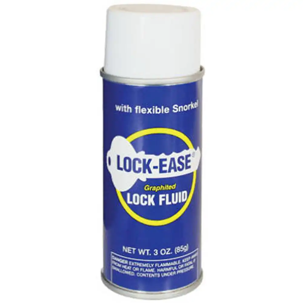 lock-ease graphite lock fluid, 3 oz. aerosol