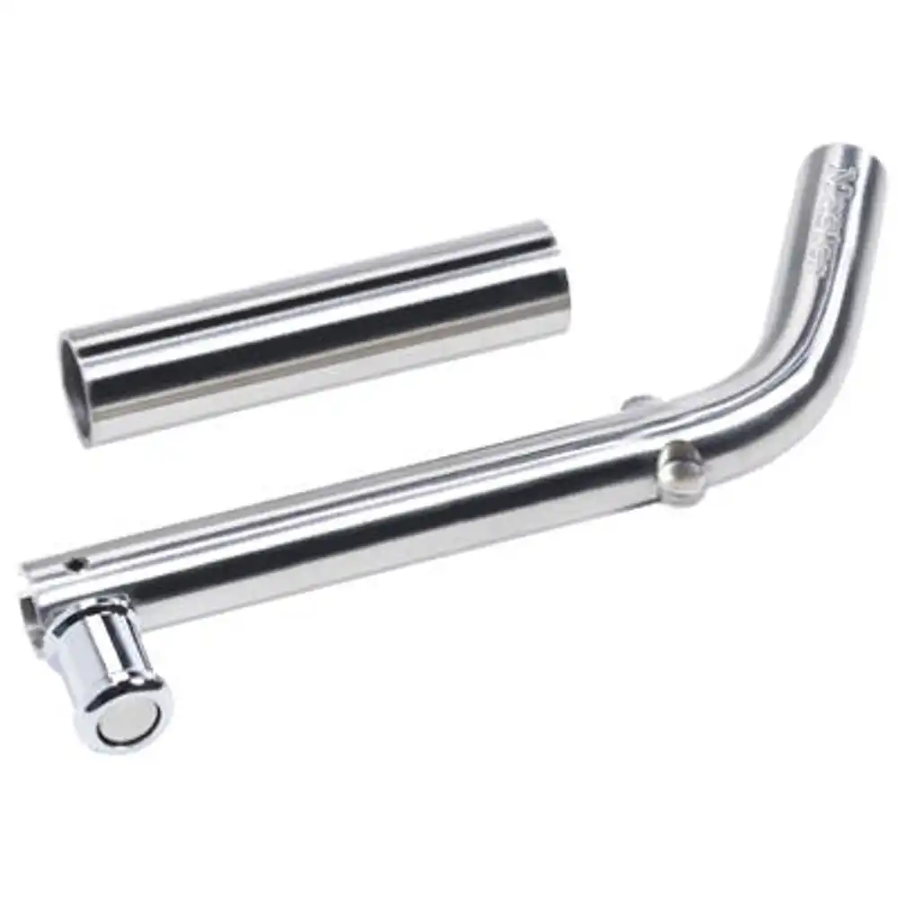 receiver pin & clip with pivot lock