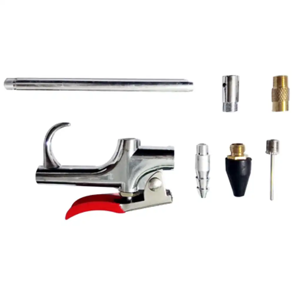blow gun kit, 7-pc.