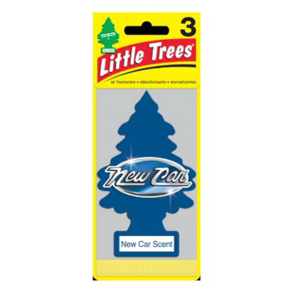 car air freshener, new car, 3-pk.