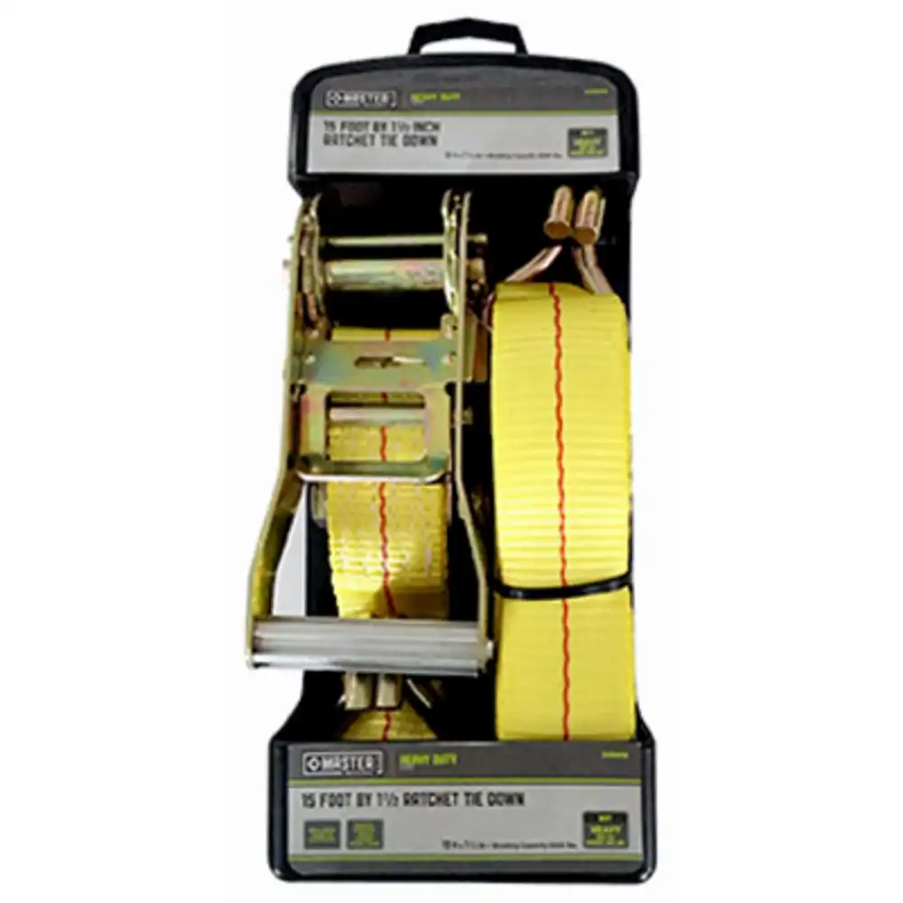 ratchet tie-down, 15 ft. x 1-1/2 in.