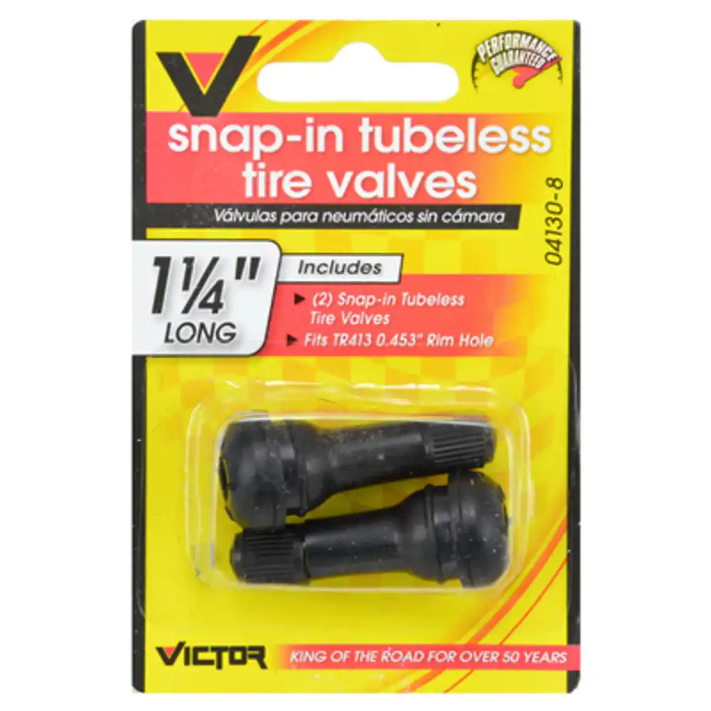 tubeless tire valve, tr413, 2-ct.