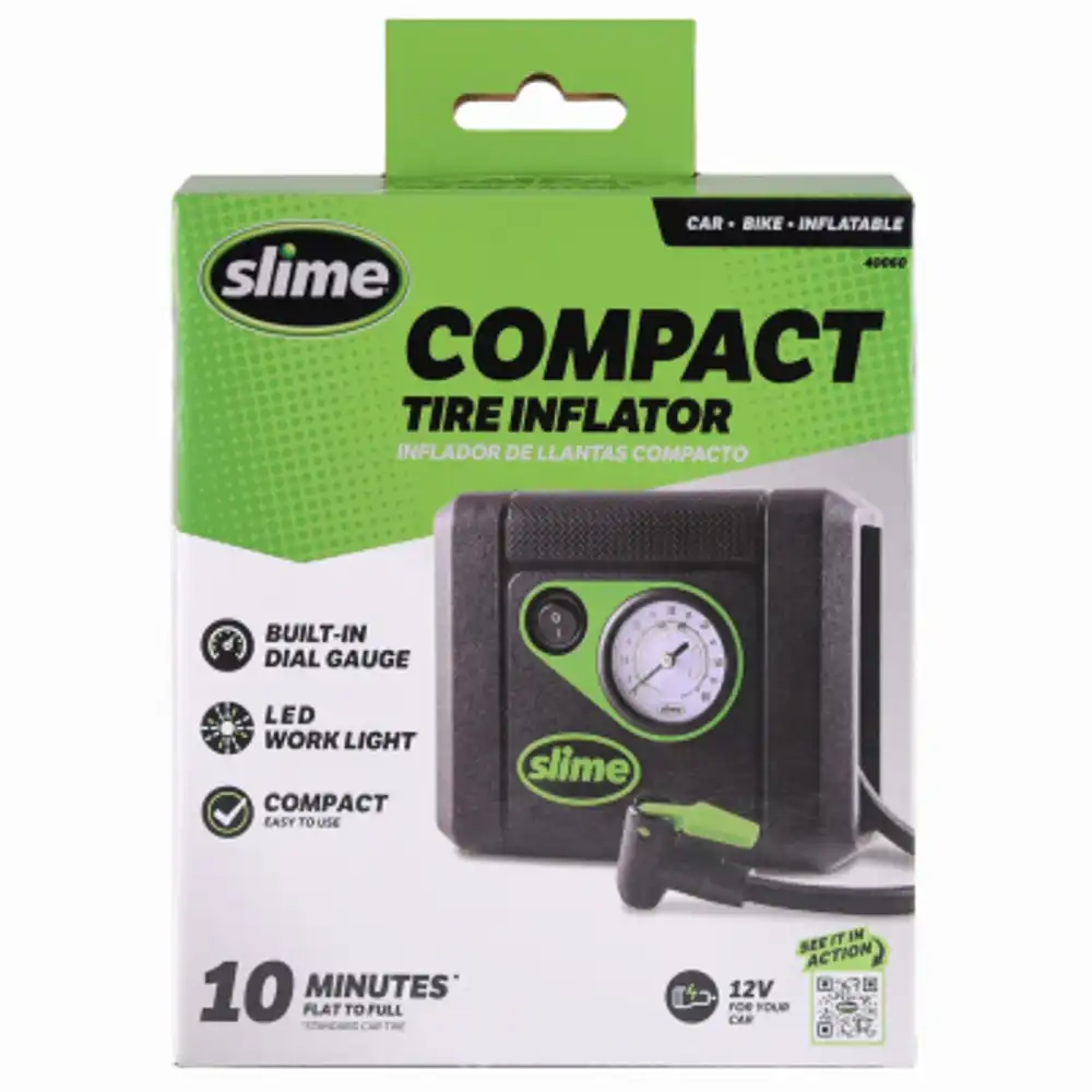 slime 12v compact inflator